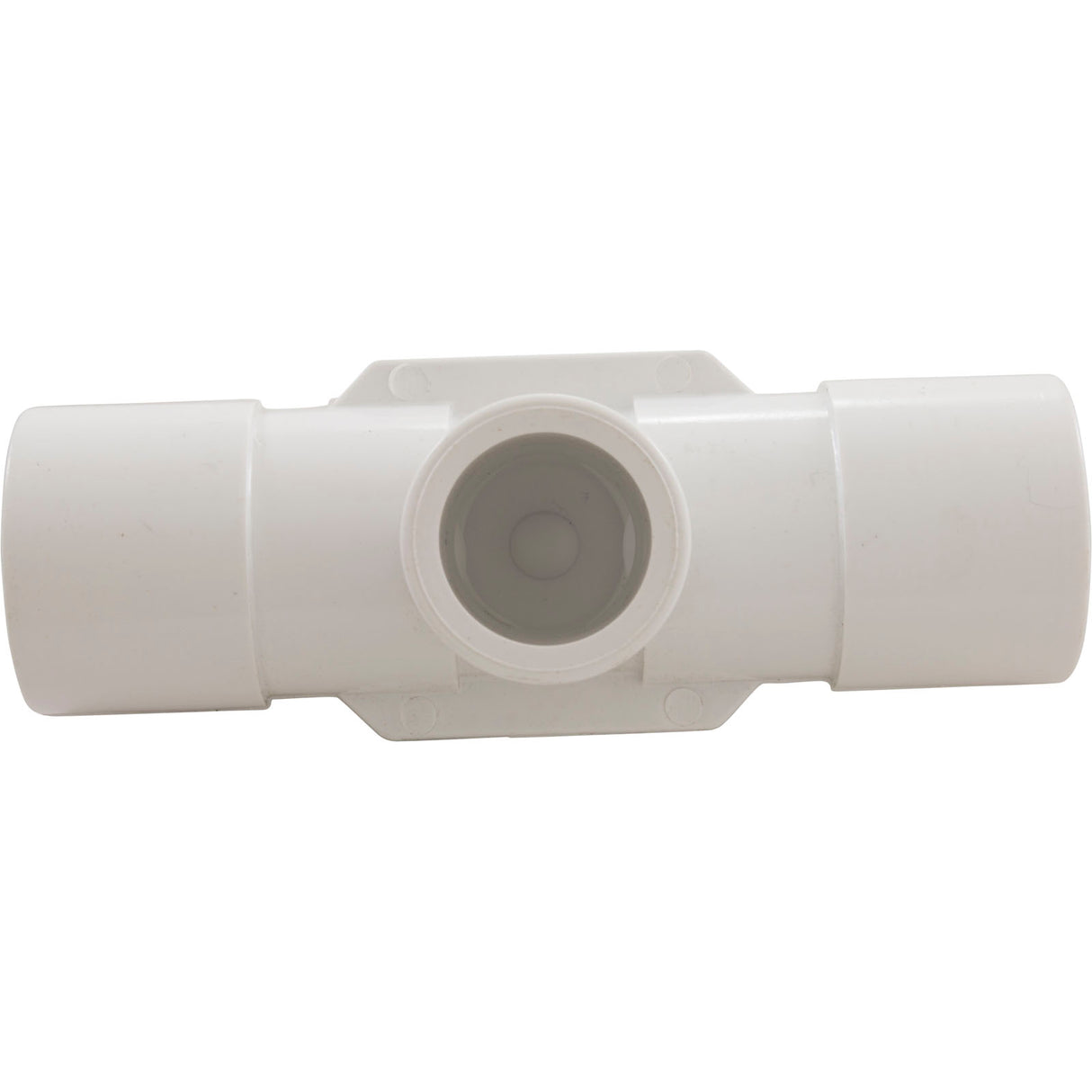 1"Chk Valve Tee Assy 1"S X 1"S - White : 600-5000 - Waterway Plastics - 806105102676 - PartsForSpas.com