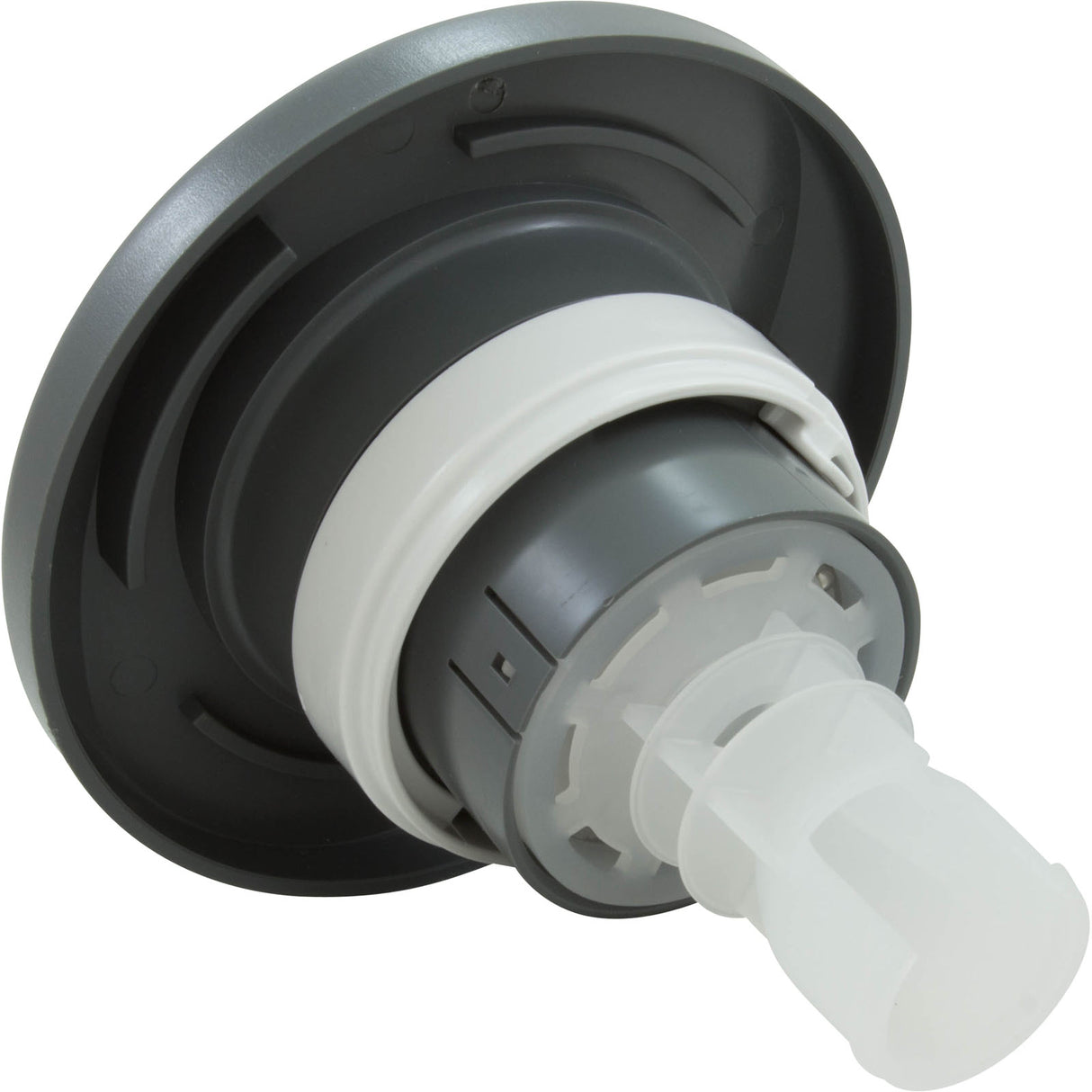 Jet Intl, Jacuzzi PowerPro LX, 5-1/4"fd, Roto, Gry, w/ Ring : 6000-363