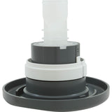 Jet Intl, Jacuzzi PowerPro LX, 5-1/4"fd, Roto, Gry, w/ Ring : 6000-363