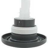 Jet Intl, Jacuzzi PowerPro LX, 5-1/4"fd, Roto, Gry, w/ Ring : 6000-363