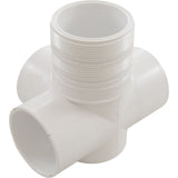 Body, 2" Horizontal T/A Diverter Valve : 602-0800 - Waterway Plastics - 806105214812 - PartsForSpas.com