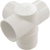 Body, 2" Horizontal T/A Diverter Valve : 602-0800 - Waterway Plastics - 806105214812 - PartsForSpas.com