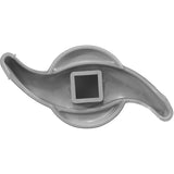 1" Top Access Valve, Smooth "S" Handle - Sts : 602-3749-STS - Waterway Plastics - 602-3749-STS - PartsForSpas.com