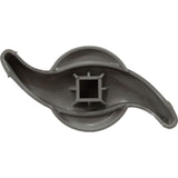 2" Top Access Valve, Smooth "S" Handle - Grey : 602-3757 - Waterway Plastics - 602-3757 - PartsForSpas.com