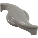 2" Top Access Valve, Smooth "S" Handle - Grey : 602-3757 - Waterway Plastics - 602-3757 - PartsForSpas.com