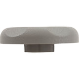 Cap - 1" T/A Diverter Text. 5Sclp. - Gray : 602-4437 - Waterway Plastics - 806105186607 - PartsForSpas.com