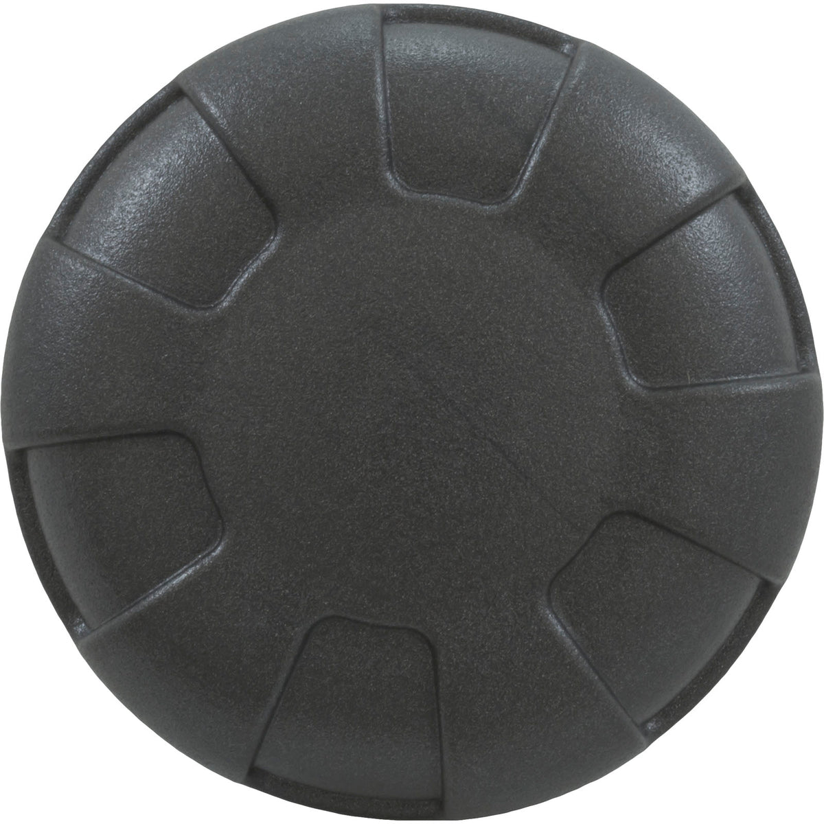 Knob, Waterway, 6 Spoke, Dark Gray : 602-4549-dsg