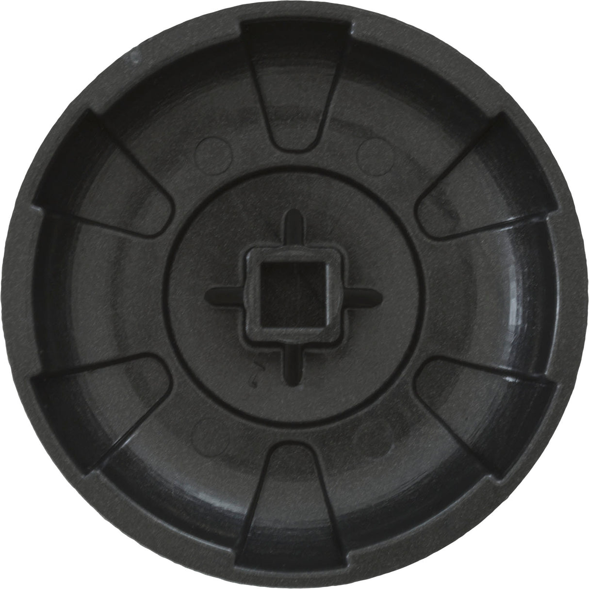 Knob, Waterway, 6 Spoke, Dark Gray : 602-4549-dsg - Waterway - 806105264602 - PartsForSpas.com