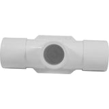 Body, 1"Check Valve Tee, 1"S X 1"S - White : 602-5000 - Waterway Plastics - 806105104885 - PartsForSpas.com
