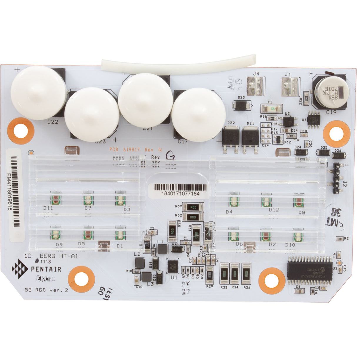 Pentair Light Kit Kit Intlbrt 5G Pcba Clr Pool : 619818Z