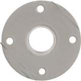 Deck Flange, Perma Cast, For Slide, 1.9", White/Aluminum : PF-3119-A - Perma-Cast LLC - PF-3119-A - PartsForSpas.com
