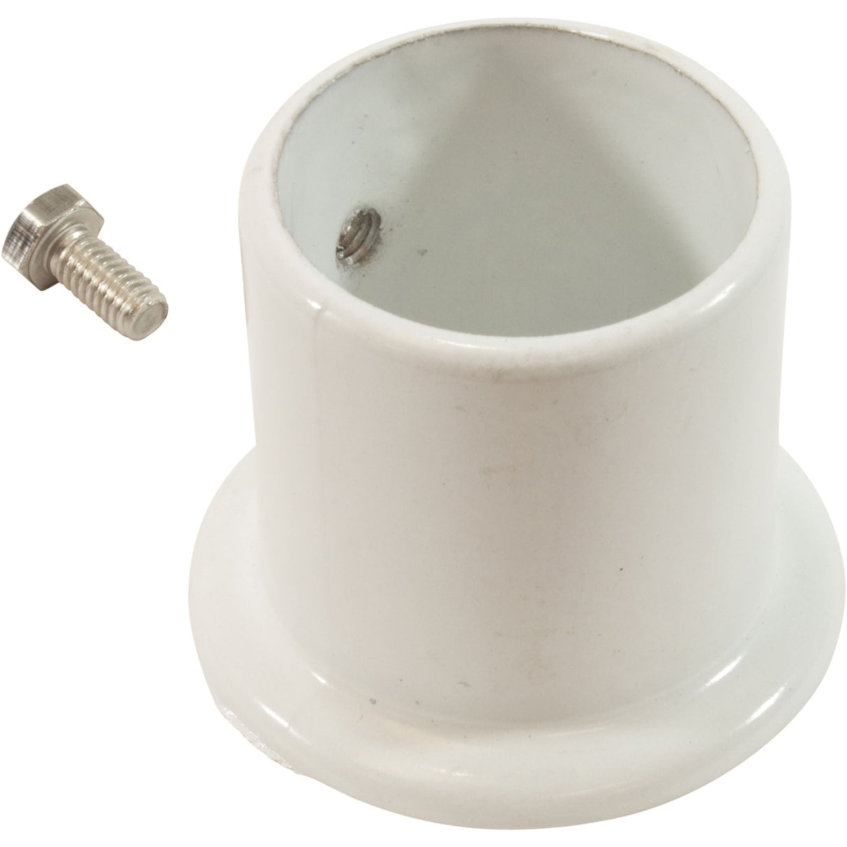 Deck Flange, Perma Cast, For 1.9" Rail, Aluminum : PF-2119-L - Perma-Cast LLC - PF-2119-L - PartsForSpas.com