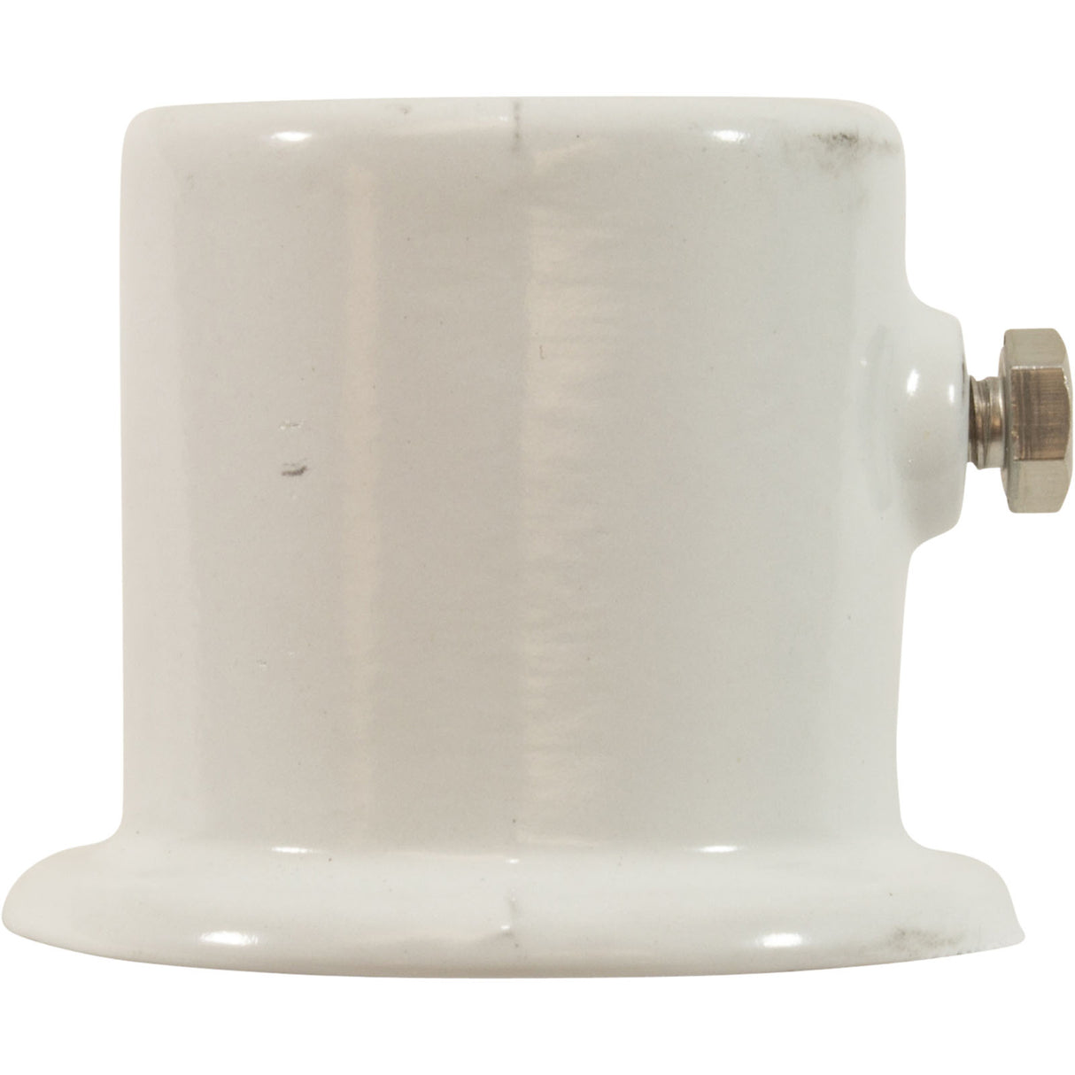 Deck Flange, Perma Cast, For 1.9" Rail, Aluminum : PF-2119-L - Perma-Cast LLC - PF-2119-L - PartsForSpas.com