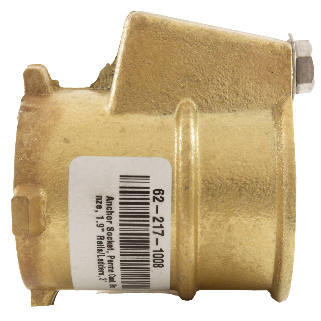 Anchor Socket, Perma Cast, Bronze, 1.9" Rails/Ladders, 3" : PS-3019-B - Perma-Cast LLC - PS-3019-B - PartsForSpas.com
