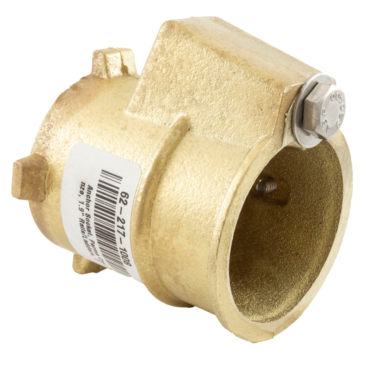 Anchor Socket, Perma Cast, Bronze, 1.9" Rails/Ladders, 3" : PS-3019-B - Perma-Cast LLC - PS-3019-B - PartsForSpas.com