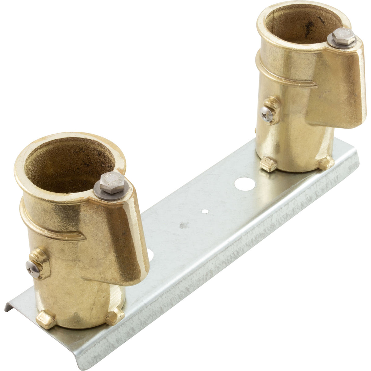 Anchor Socket Channel, Perma Cast, 8" Bronze, w/ PS-4019-BC : PC-4008-BC - Perma-Cast LLC - 812163030097 - PartsForSpas.com