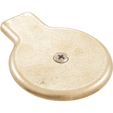 Anchor Cover, Perma Cast, Brass, 1.9" Anchor : PE-8 - Perma-Cast LLC - PE-8 - PartsForSpas.com