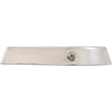 Escutcheon, Perma Cast, Oblong, 1.9", Chrome Plate Brass : PE-0019-CPB