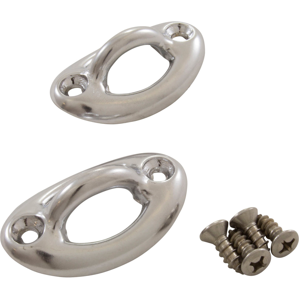 Rope Eye, 2 Pack, Perma Cast, 2" Coping Mount, Oval : PI-70 - Perma-Cast LLC - PI-70 - PartsForSpas.com