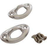 Rope Eye, 2 Pack, Perma Cast, 2" Coping Mount, Oval : PI-70 - Perma-Cast LLC - PI-70 - PartsForSpas.com