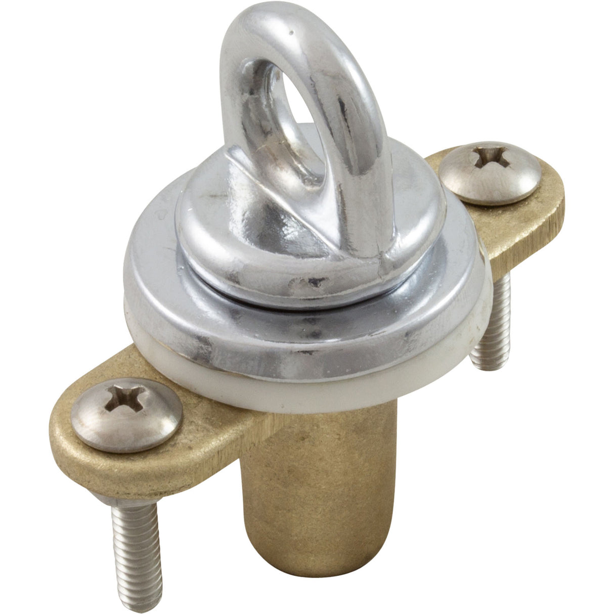 Rope Eye, Perma Cast, 1/2" Rope, 7/16"-14 Thread, CPB, Vinyl : PI-72 - Perma-Cast LLC - 812163030332 - PartsForSpas.com