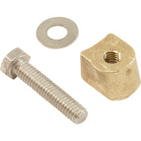 Wedge Assembly, Brass w/Bolt, 3" : PW-3C - Perma Cast - PW-3C - PartsForSpas.com