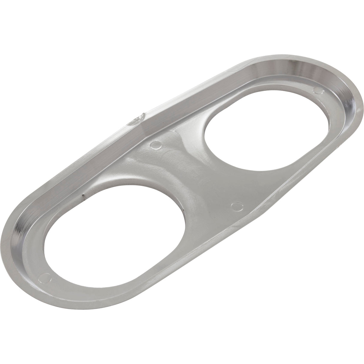 Escutcheon Plate, Double, SR Smith, Ring Handrails, Plastic : 8-420 - SR Smith - 840671113612 - PartsForSpas.com