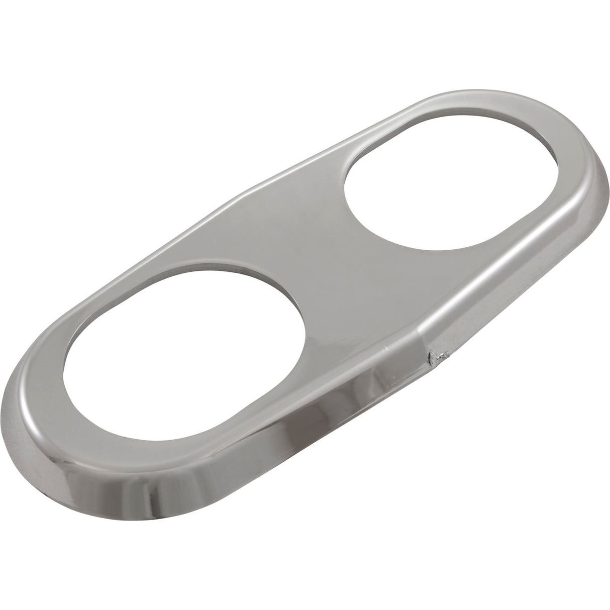 Escutcheon Plate, Double, SR Smith, Ring Handrails, Plastic : 8-420 - SR Smith - 840671113612 - PartsForSpas.com