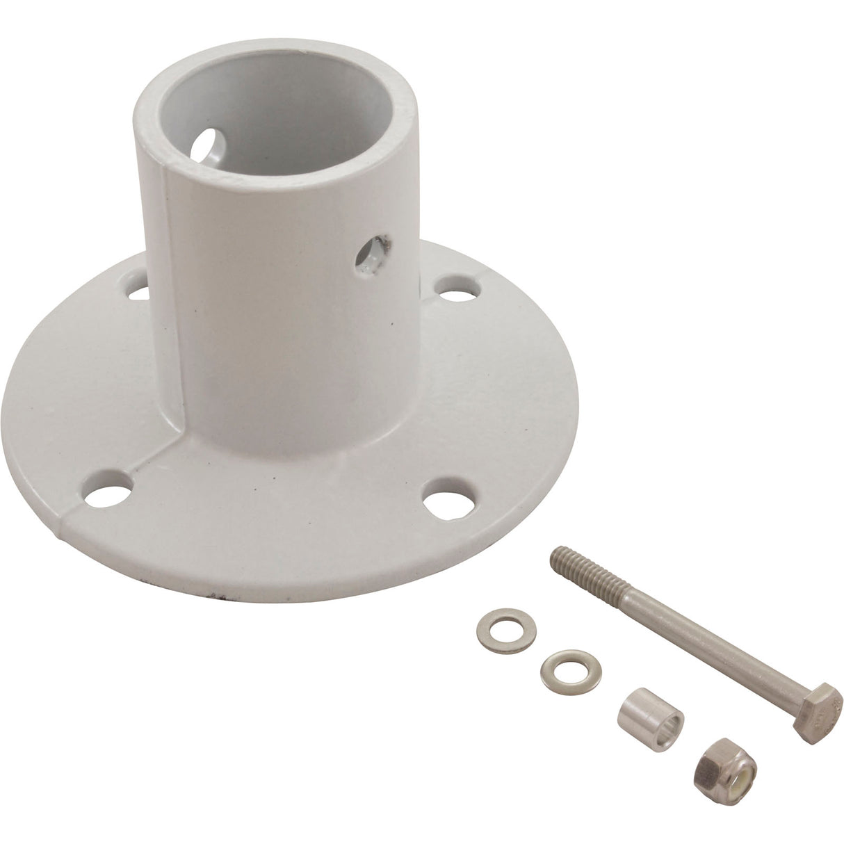 Anchor Flange, Sr Smith, Aluminum, Pool Slide : 75-209-5000 - SR Smith - 840671112783 - PartsForSpas.com
