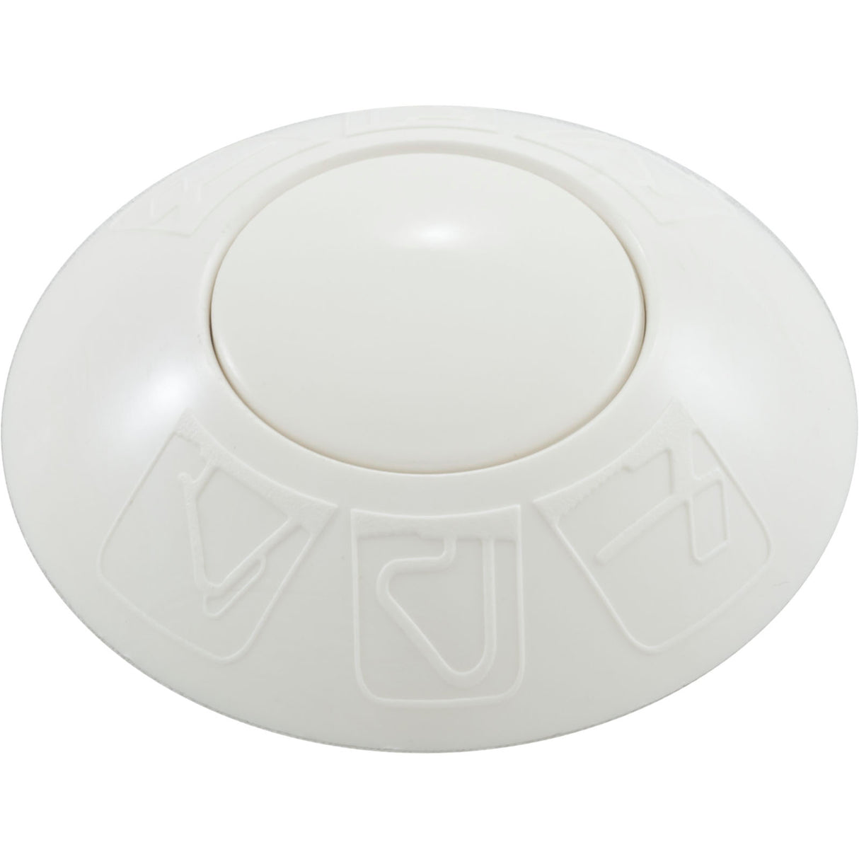 Washer Assembly, Recessed Plastic w/Cover, White : 05-632