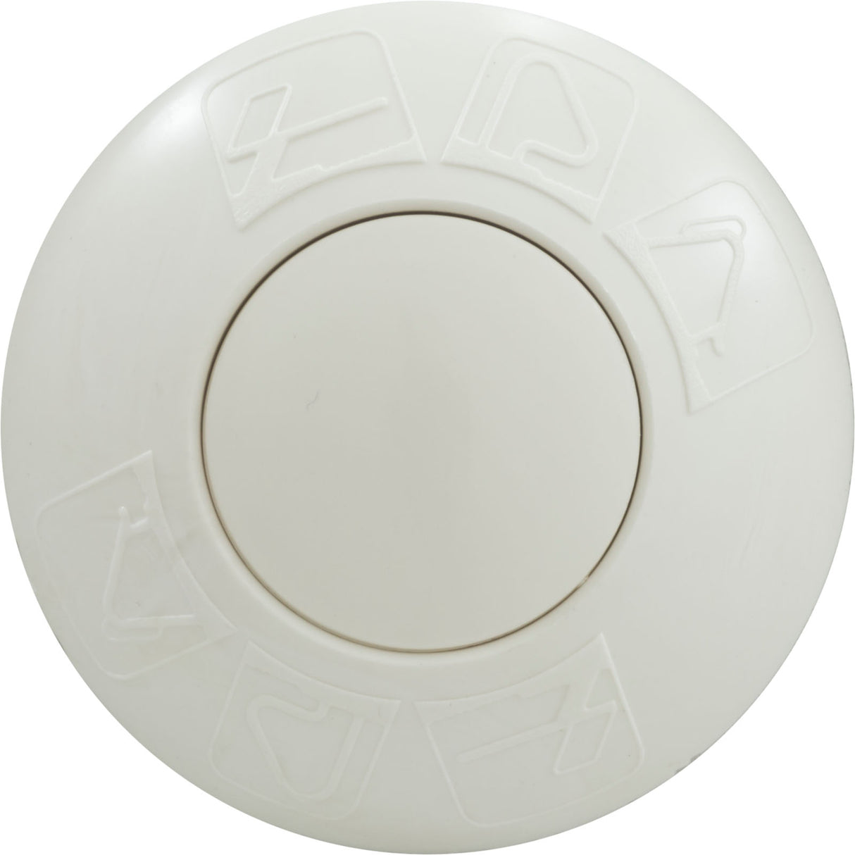 Washer Assembly, Recessed Plastic w/Cover, White : 05-632