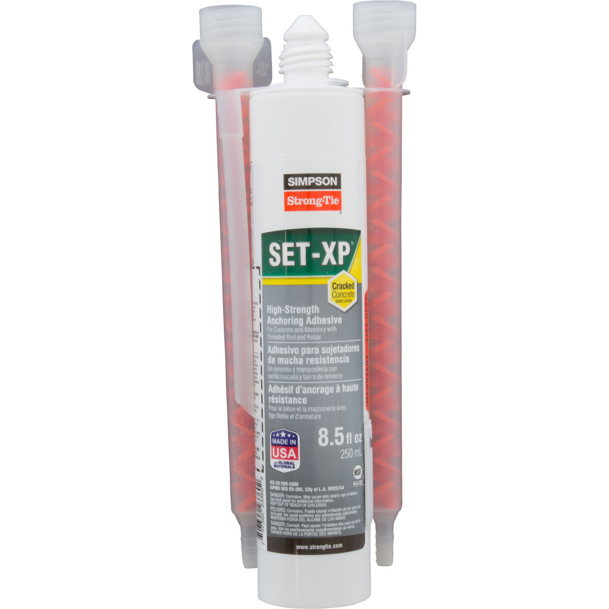 Epoxy Kit, SR Smith, w/Three 1/2" Bolts, Expired : 75-209-5876-SS - S.R. Smith, LLC - 75-209-5876-SS - PartsForSpas.com