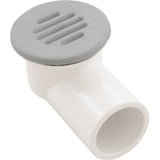 Drain Assy, Low Profile, 3/4"Socket/1"Spg., Gray : 640-0407