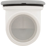 Drain Assy, Low Profile, 3/4"Socket/1"Spg., Gray : 640-0407