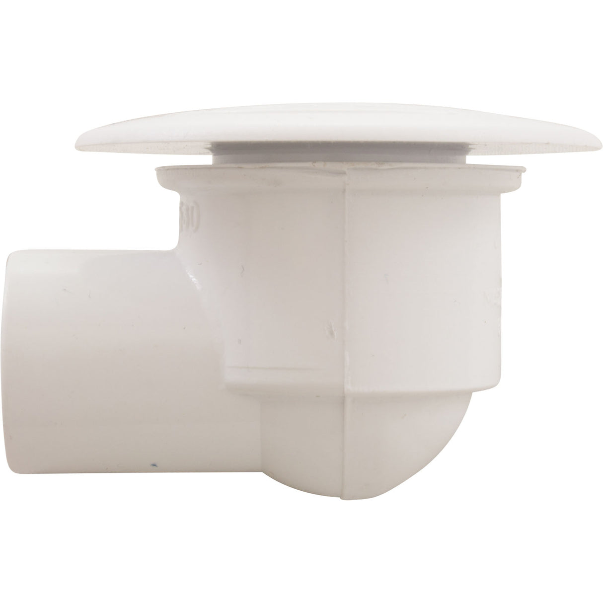 Lrg Face Lo Pro Drain Assembly, 1/2"S - White : 640-0430