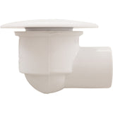 Lrg Face Lo Pro Drain Assembly, 1/2"S - White : 640-0430