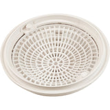 Main Drain Cover & Frame, Waterway Tru Flo 8", White, VGB : 640-1800 V