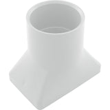 2"X4" Deck/Gutter Drain 2"S/Fpt Asy-Wht : 640-2900