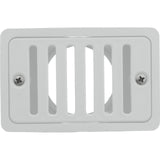 2"X4" Deck/Gutter Drain 2"S/Fpt Asy-Wht : 640-2900