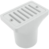 2"X4" Deck/Gutter Drain 2"S/Fpt Asy-Wht : 640-2900