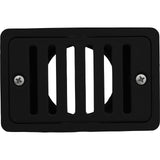 2"X4" Deck/Gutter Drain 2"S/Fpt Asy-Blk. : 640-2901