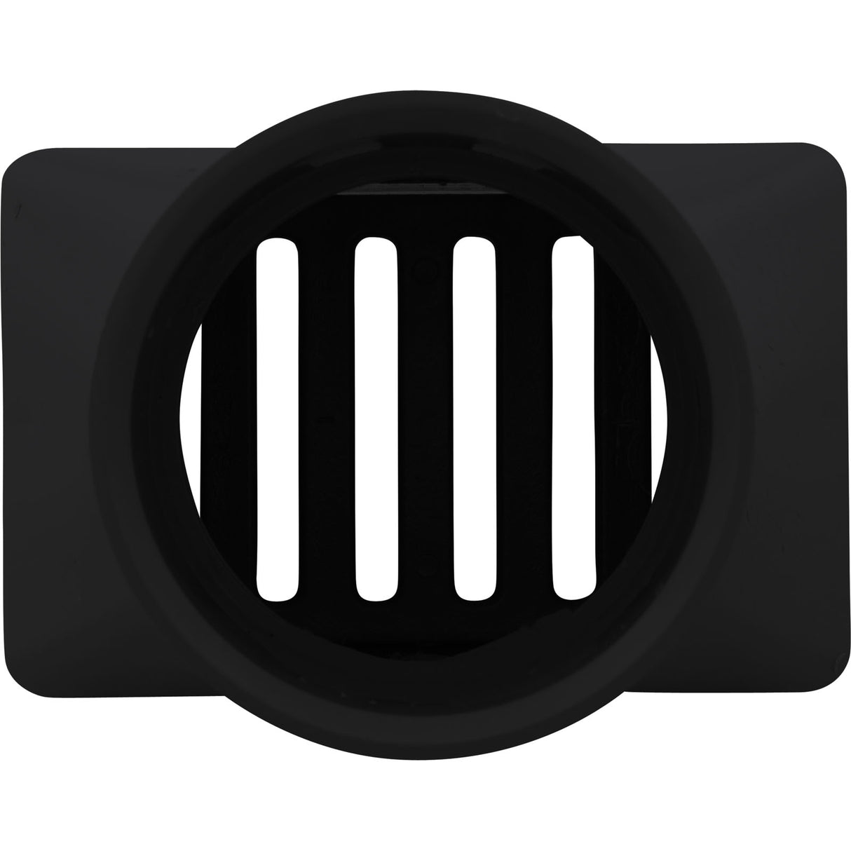 2"X4" Deck/Gutter Drain 2"S/Fpt Asy-Blk. : 640-2901