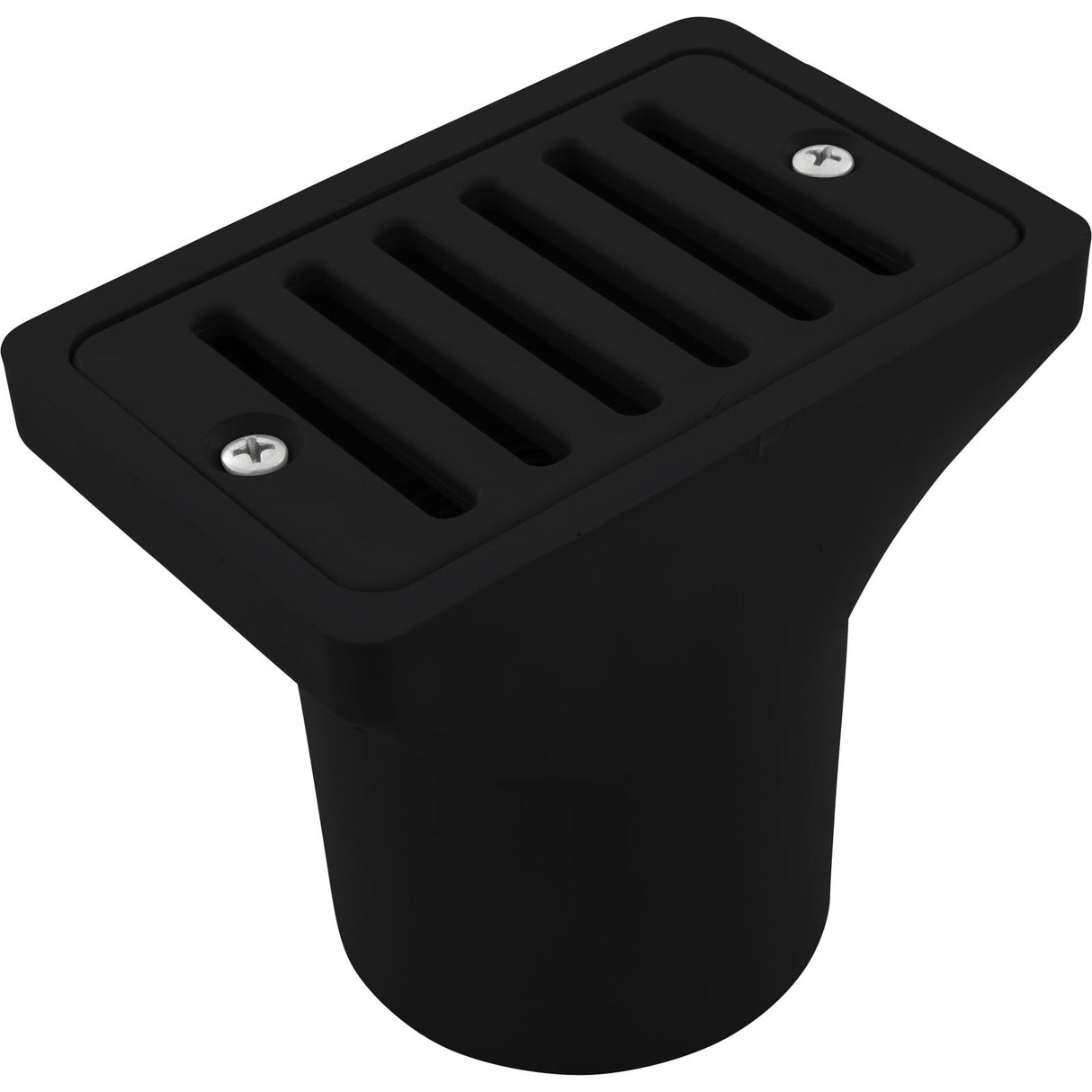 2"X4" Deck/Gutter Drain 2"S/Fpt Asy-Blk. : 640-2901