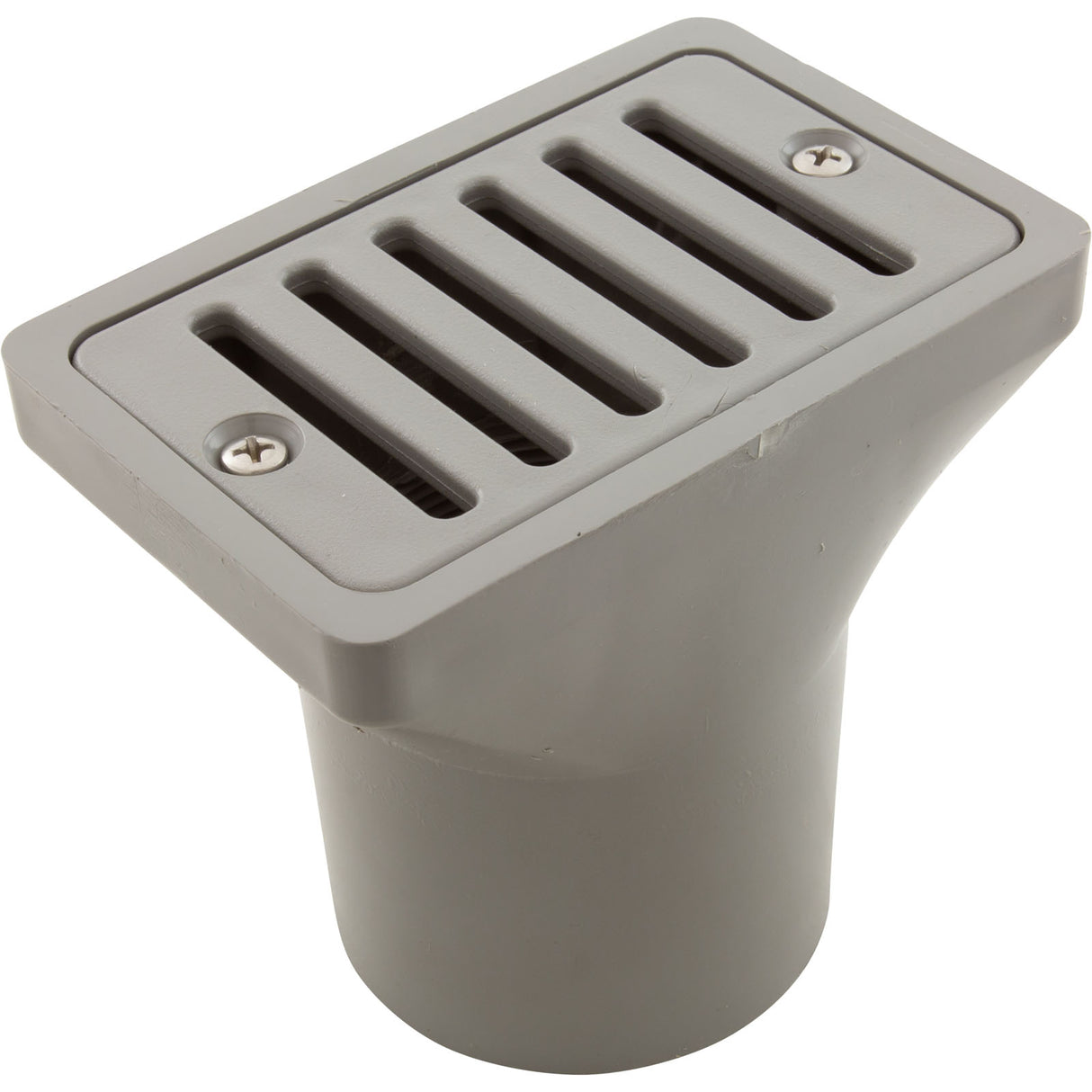 2"X4" Deck/Gutter Drain 2"S/Fpt Asy-Gry. : 640-2907