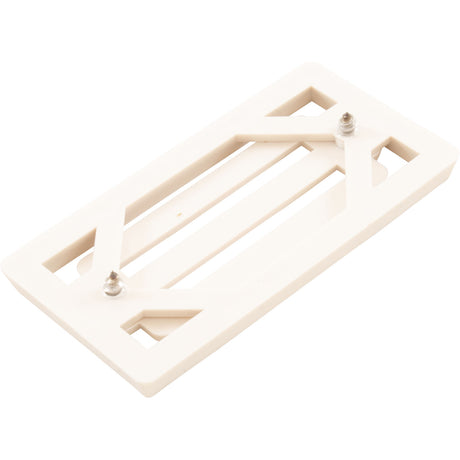 2" X 4" 3-Bar Grate And Frame : 640-3000 - Waterway Plastics - 8.06105E+11 - PartsForSpas.com