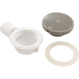 Drain Floor, 3/4"S, Plastic Gray : 640-4347