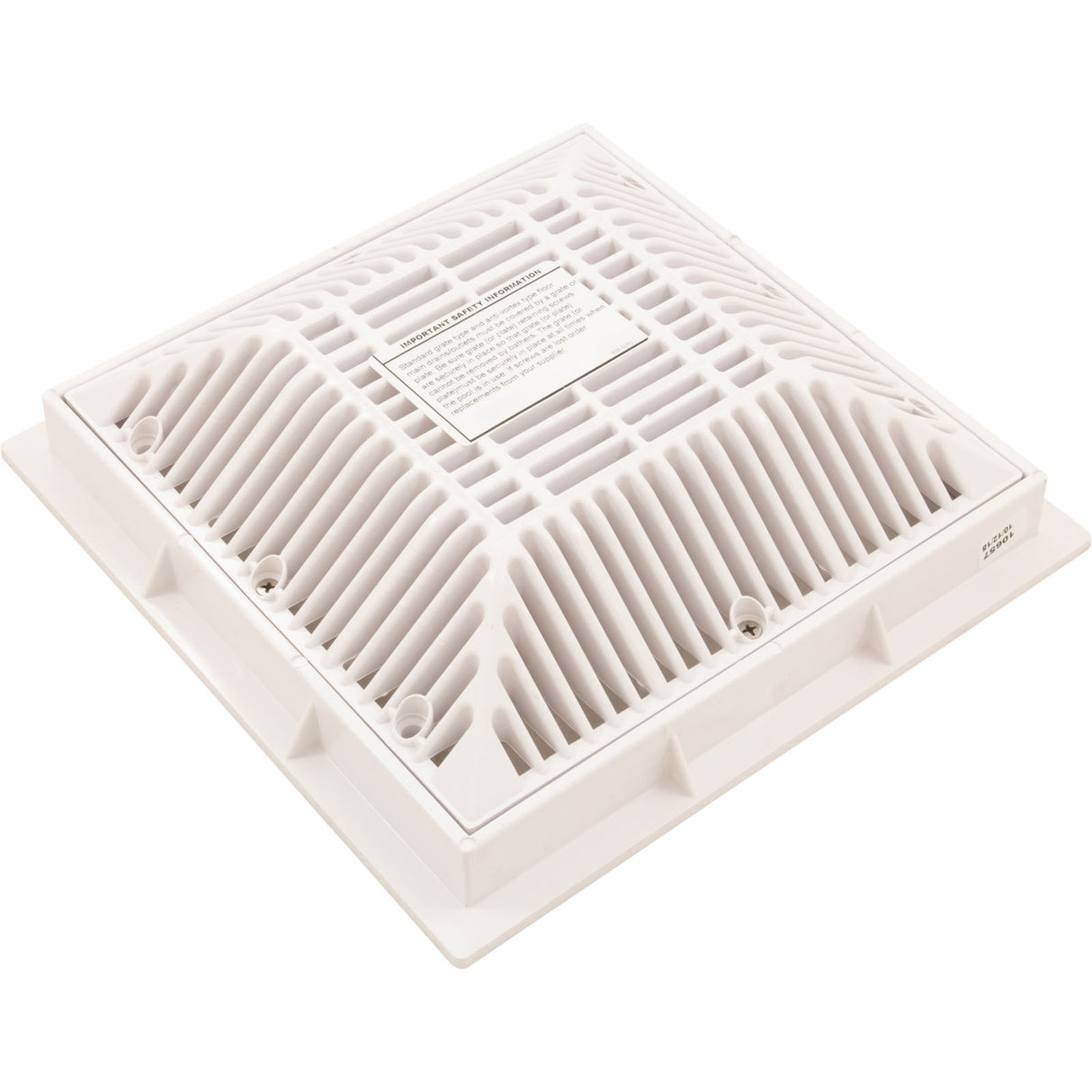 POOL FRAME & GRATE 9"x 9"  ( 2011 ) : 640-4790 V