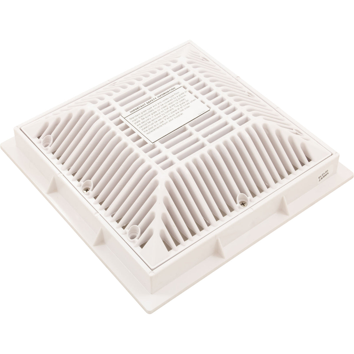 POOL FRAME & GRATE 9"x 9"  ( 2011 ) : 640-4790 V