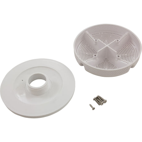 6" Ultra Suction, 1.5"Thrd, White : 640-8240 V - Waterway Plastics - 8.06105E+11 - PartsForSpas.com