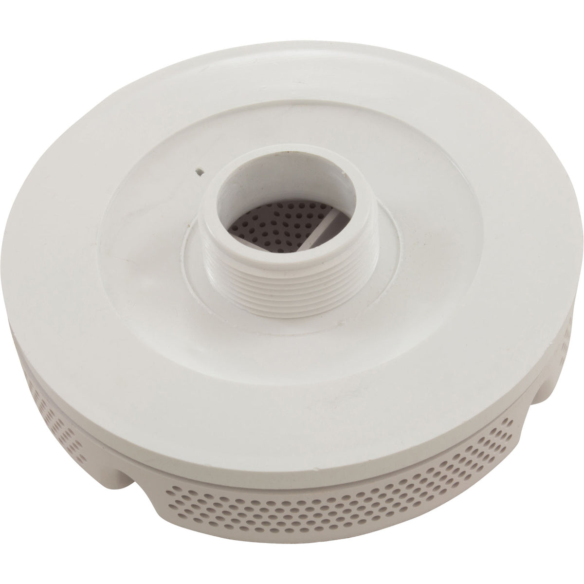 6" Ultra Suction, 1.5"Thrd, White : 640-8240 V - Waterway Plastics - 8.06105E+11 - PartsForSpas.com